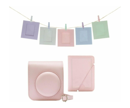 Akcesoria Foto Fujifilm Instax Mini 12 różowy zestaw akcesoriów